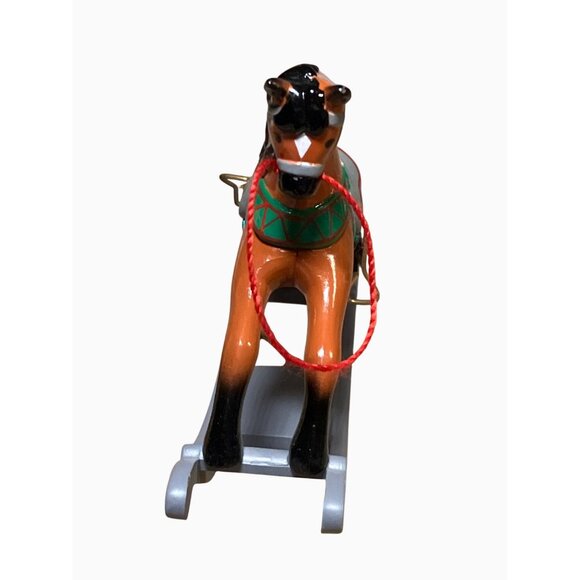 Hallmark Keepsake Ornament Rocking Horse Series 1989 Handcrafted Collectible - Picture 6 of 10